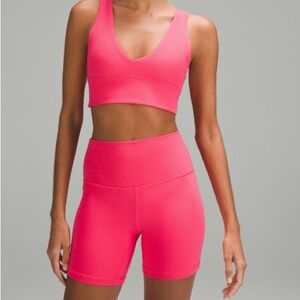 Lululemon “Lip Gloss” Align 6” Shorts